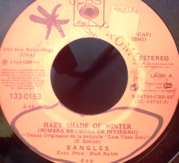 Hazy Shade Of Winter = Sombra Brumosa de Invierno / How To Love Again = Como Amar de Nuevo